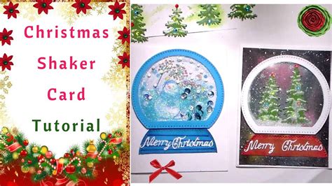 This is what comes in the kit! How to make Christmas Shaker Cards : Tutorials - YouTube
