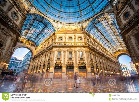 Galleria Vittorio Emanuele Ii In Milano Editorial Photo