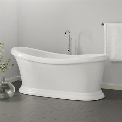68 Chatham Acrylic Slipper Freestanding Tub Freestanding Bathtub