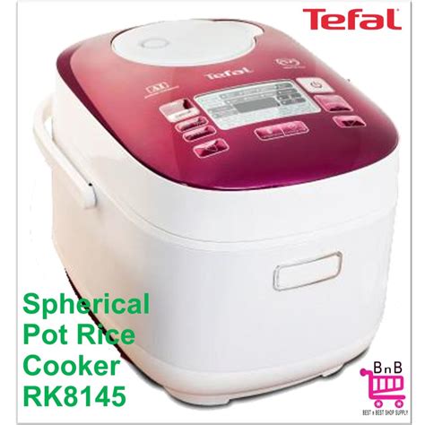 Besides cooking rice, rice cookers nowadays have the ability to even bake cakes, make oatmeal and cook vegetables. Tefal Rice Cooker Digital RK8145 1.8L | Shopee Malaysia