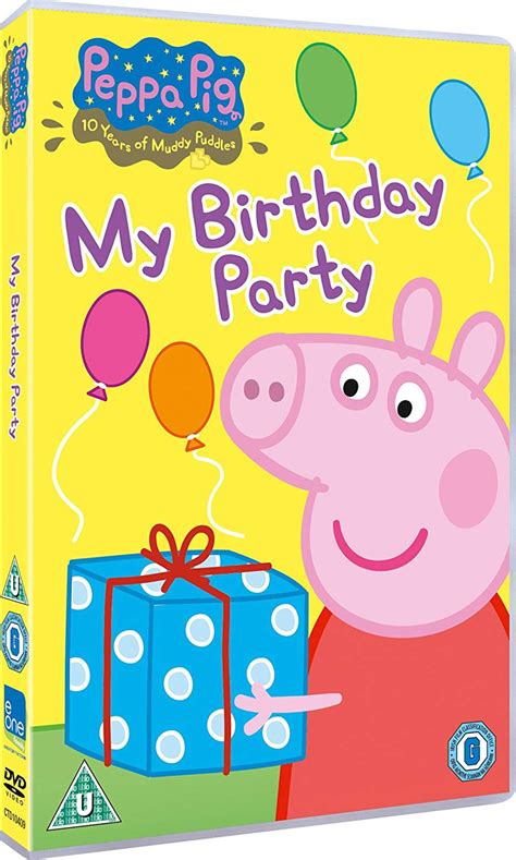 Peppa Pig My Birthday Party And Other Stories Dvd Free Shipping