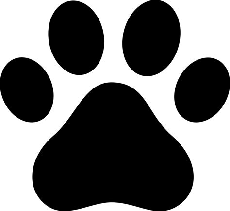 Dog Paw Prints Dog Paw Print Clip Art Free Clipart Image 2 Wikiclipart