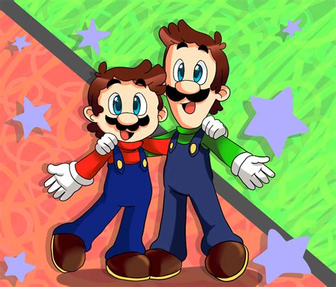 Mario And Luigi By Crashkirby888 On Deviantart