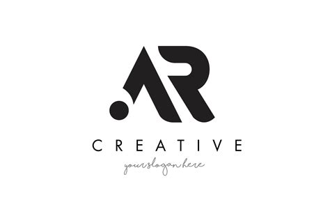 Ar Letter Logo Design With Creative Modern Trendy Typography 4907769