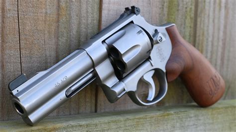 Meet The Smith Wesson Model A ACP Revolver With Power FortyFive