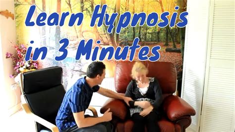 Complete Hypnosis Training In 3 Minutes How To Hypnotize Really Fast Youtube