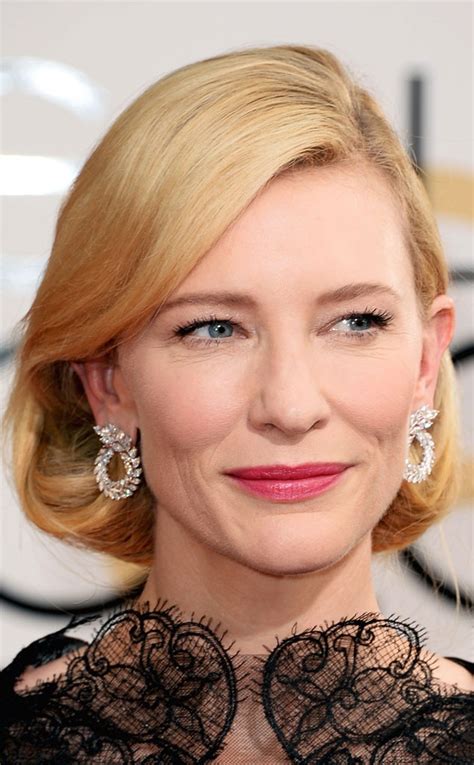Cate Blanchett From Get The Look Golden Globes 2014 Hair And Makeup E News