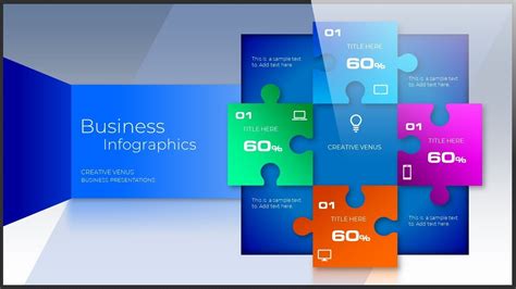 How To Create Business Infographics Shapes 3d Design In Microsoft