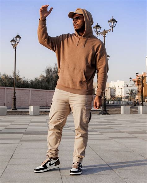 Jordan 1 Dark Mocha With Asos Outfit Black Men Fashion Swag Stylish