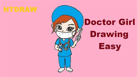 How To Draw A Doctor Easy Draw So Cute For Beginners Youtube