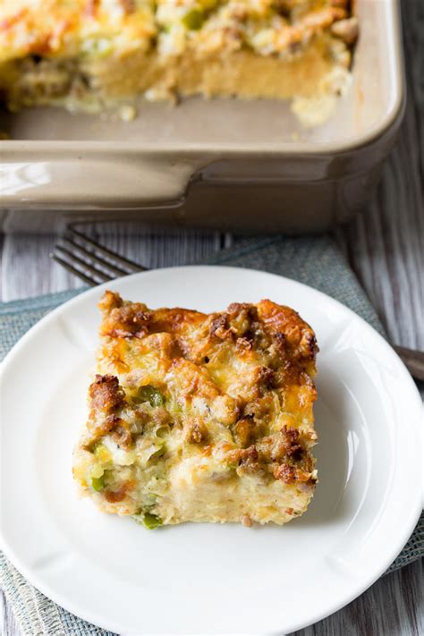 Best Sausage And Egg Breakfast Casserole Make Ahead Recipe The Worktop