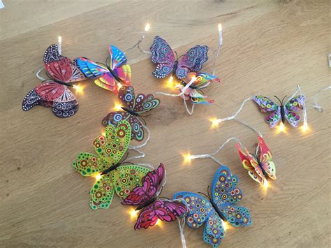 Butterfly Fairy Lights Butterfly Lights Led Lights Etsy Uk