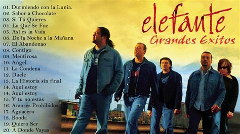 Elefante Mix Grandes Exitos Best Songs Of Hombres G Youtube