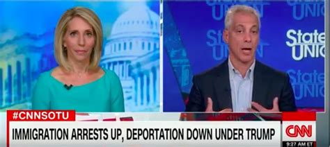 Rahm Emanuel Admits To Shocked Cnn Anchor Illegals Are Part Of The