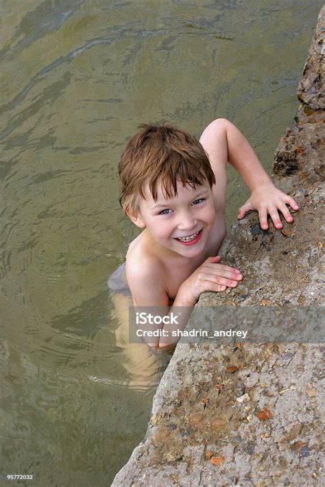 Kid In The Water Stock Photo More Pictures Of Adolescence Istock