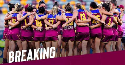 Aflw Lions Round 2 Game V Carlton Called Off For This Weekend Brisbanelions