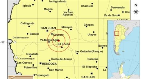 Un fuerte temblor despertó a los sanjuaninos durante la madrugada del martes. Temblor en el sur de San Juan se percibió en Mendoza ...