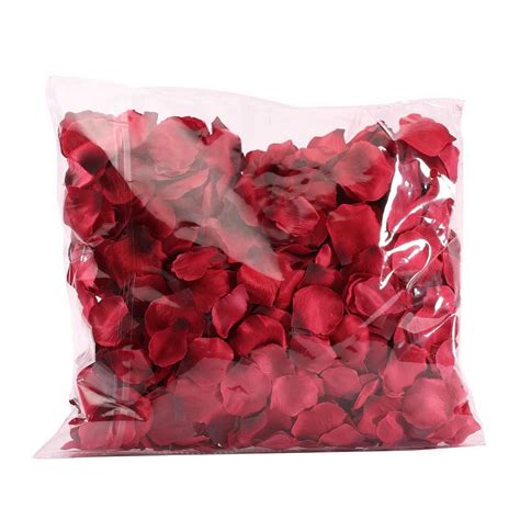 Silk Rose Petals Bulk Pack Of 1000 Wholesale Dutch Flowers