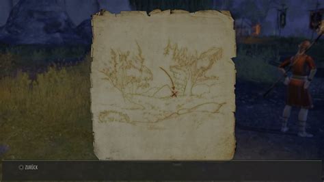 The Elder Scrolls Online Blackwood Treasure Map Ii Dunkelforst
