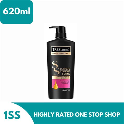 Tresemme Ultimate Straight And Shine Shampoo With Shea Butter And