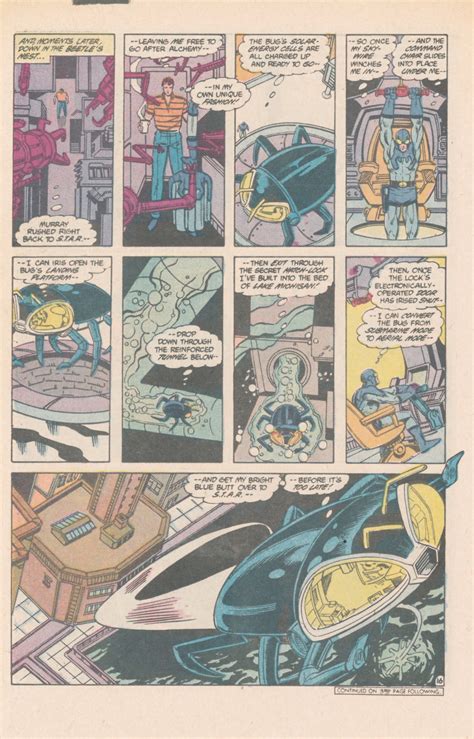 Read Online Blue Beetle 1986 Comic Issue 4