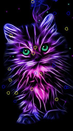 Neon Animals By Thalia Photo Art Studio Live Wallpaper For Android
