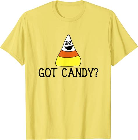 Amazon Com Got Candy Funny Halloween Candy Corn Art T Shirt Clothing Shoes Jewelry