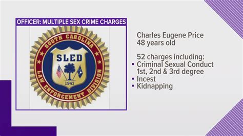 Former Sc Police Officer Charged With 52 Sex Crimes