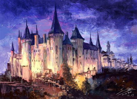 Artstation Medieval Castle 20201117