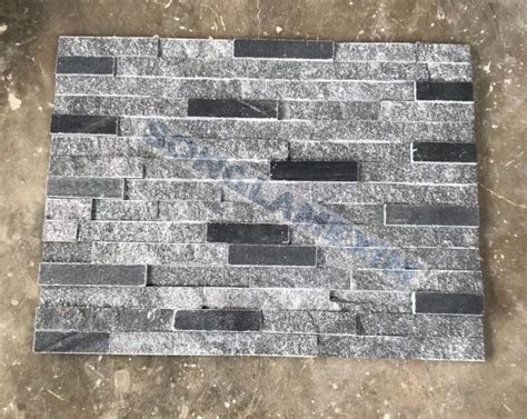 Culture Stone Decoration Stones Grey Marble Wall Cladding Panel