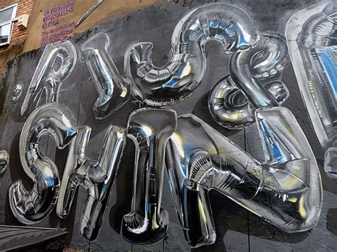New Foil Balloon Street Art By Fanakapan And New Work By Horror Crew