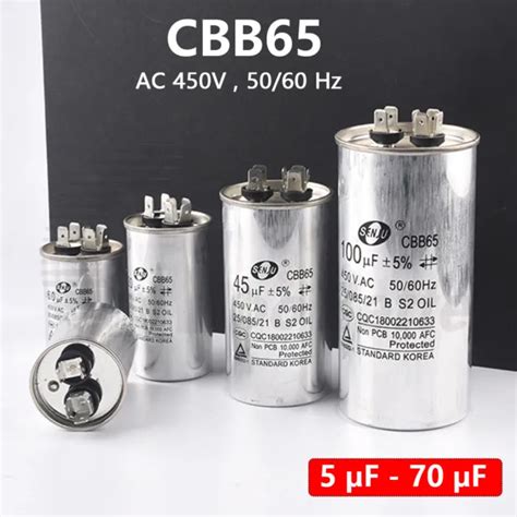 Cbb65 Capacitor Start Run Motor Compressor Air Conditioning Generator