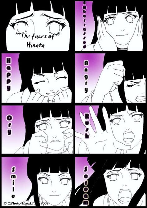 The Faces Of Hinata By Photo Freak7 On Deviantart