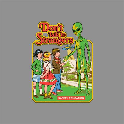 Dont Talk To Strangers In 2023 Retro Illustration Talk To Strangers