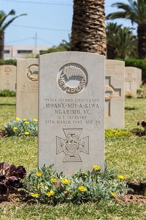 Moana Nui A Kiwa Ngarimu New Zealand War Graves Project
