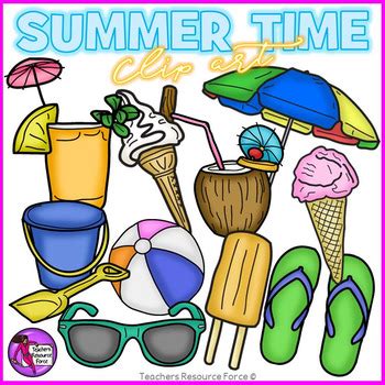 Edit and share any of these stunning. Things used in summer season clipart collection - Cliparts ...