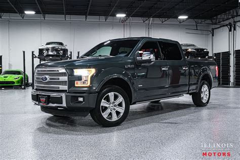 2015 Ford F 150 Platinum Used Ford F 150 For Sale In Cary Illinois