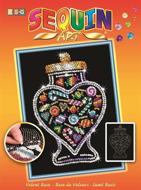 Sequin Art Junior Suzy Seal Craft Kit 1303 Hobbies