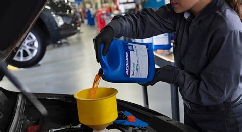 Oil Change For A Gm Vehicle Certified Service