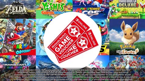 Cari menu top up dan tagihan. Nintendo Game Switch Vouchers Available to Purchase with ...
