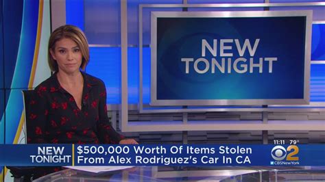 500000 Worth Of Items Stolen From Alex Rodriguezs Car In California Youtube