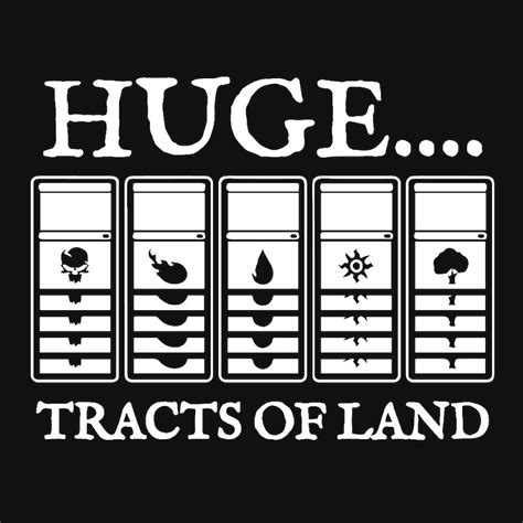Huge Tracks Of Land Magic Mtg Monty Python Shirt Etsy