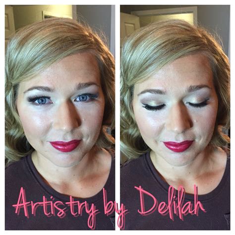 Deanna Wanted Retro Glamour And Byrnes Highlights For Her Bridal