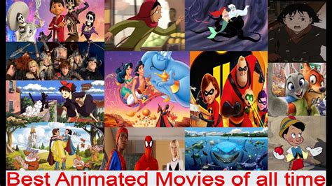 Best Animated Movies Of All Time Youtube