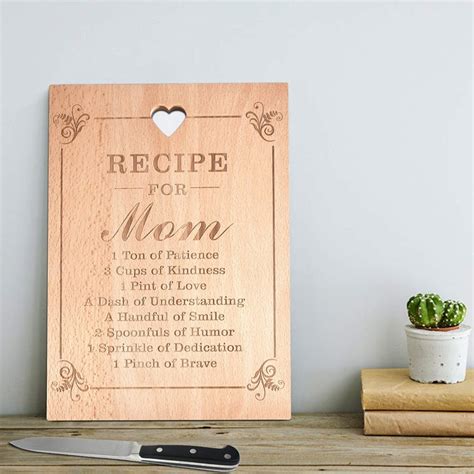 Mothers Day Cutting Board A Thrifty Mom