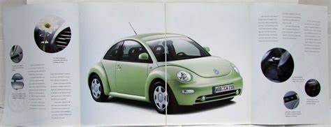 1999 Volkswagen Vw New Beetle Sales Brochure French Text