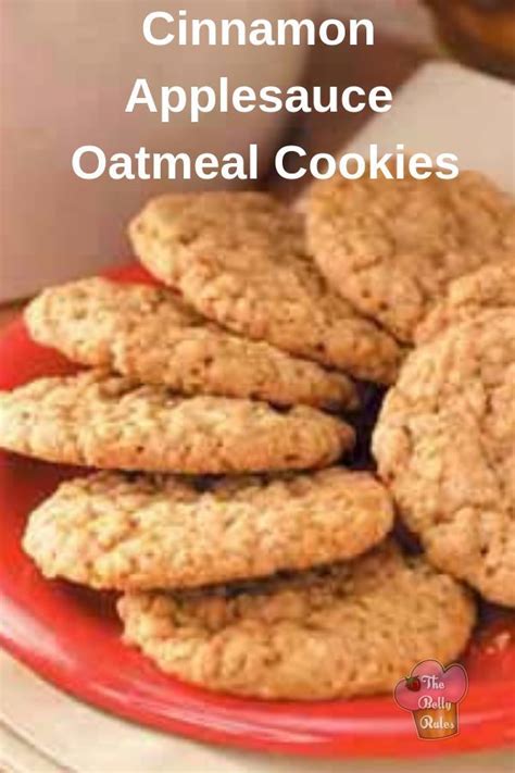 Recipe for apple oatmeal raisin cookies from the diabetic recipe archive at diabetic gourmet magazine with nutritional info for diabetes meal planning. Cinnamon Applesauce Oatmeal Cookies | Recipe | Oatmeal applesauce cookies, Recipe using ...