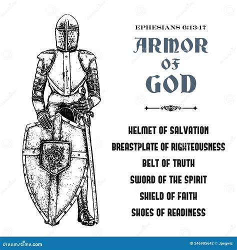 Full Armor Of God Stock Illustration Illustration Of Battle 246905642