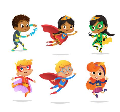 Superhero Kid Illustrations Royalty Free Vector Graphics And Clip Art