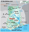 Ghana Map / Geography of Ghana / Map of Ghana - Worldatlas.com